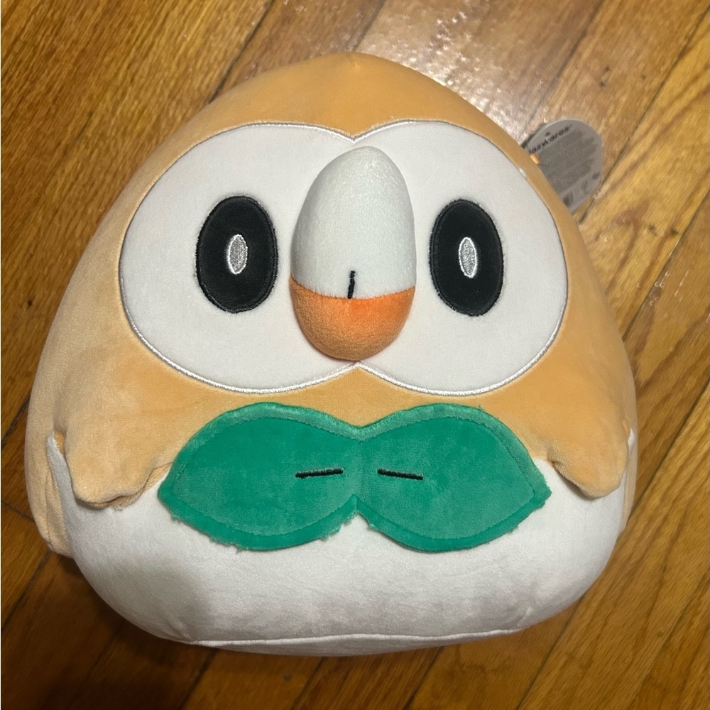 NWT POKÉMON 7" ROWLET SOFT TOY PLUSH OWL ROWLETT POKÉMON